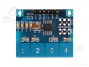 Aanraak-/touchsensor capacitief TTP224 met 4 knoppen